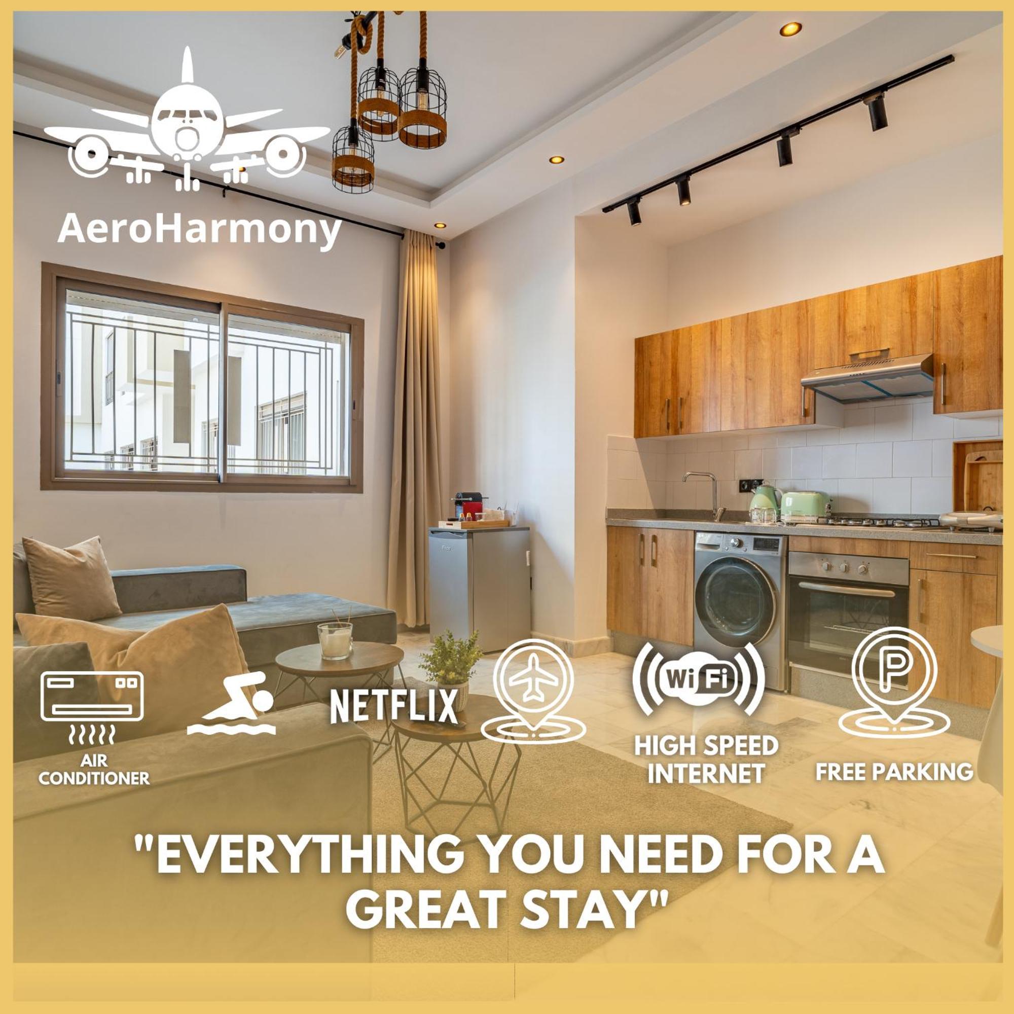 Ferienwohnung Aeroharmony Nouaceur Exterior foto